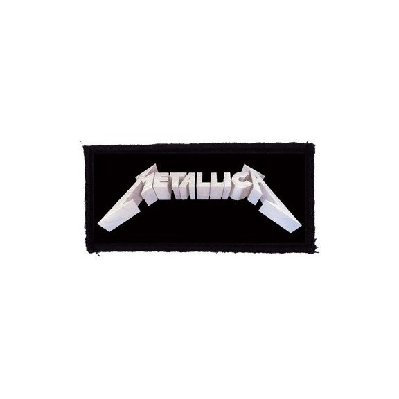 METALLICA: Classic Logo (9,5 cm x 4 cm) (felvarró) METALLICA: Classic Logo (9,5 cm x 4 cm) (felvarró)