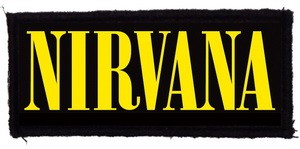 NIRVANA: Nirvana (10 cm x 4,5 cm) (felvarró)