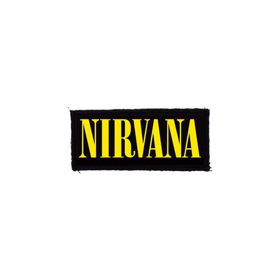 NIRVANA: Nirvana (10 cm x 4,5 cm) (felvarró) NIRVANA: Nirvana (10 cm x 4,5 cm) (felvarró)