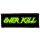 OVERKILL: Logo (9,5 cm x 3,5 cm) (felvarró)