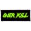 OVERKILL: Logo (9,5 cm x 3,5 cm) (felvarró)