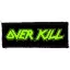 OVERKILL: Logo (9,5 cm x 3,5 cm) (felvarró)