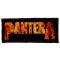 PANTERA: Logo (9,5 cm x 4 cm) (felvarró)