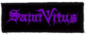 SAINT VITUS: Logo (11,5 cm x 3,5 cm) (felvarró)