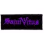 SAINT VITUS: Logo (11,5 cm x 3,5 cm) (felvarró)