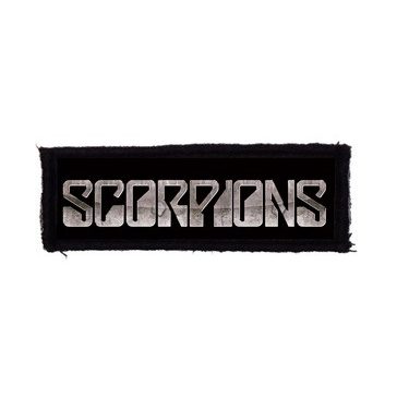 SCORPIONS: Logo (9,5 cm x 3,5 cm) (felvarró)