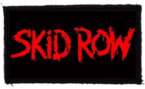 SKID ROW: Logo (9,5 cm x 4,5 cm) (felvarró)