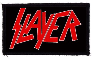 SLAYER: Logo (9,5 cm x 5,5 cm) (felvarró)