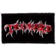 TANKARD: Logo (9,5 cm x 4,5 cm) (felvarró)