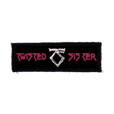 TWISTED SISTER: Logo (12 cm x 3,5 cm) (felvarró)