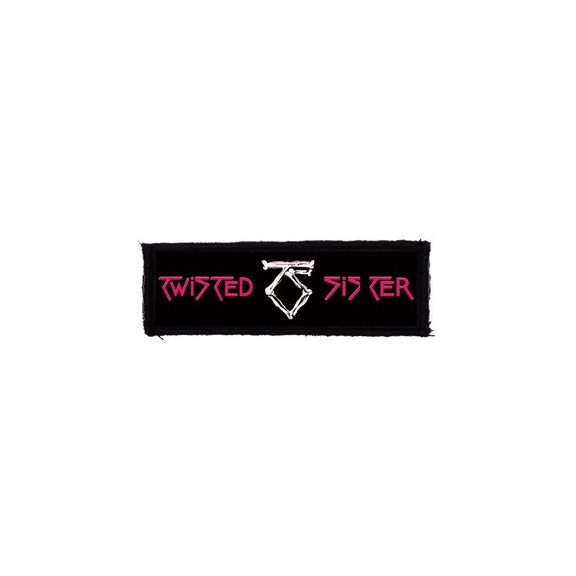 TWISTED SISTER: Logo (12 cm x 3,5 cm) (felvarró) TWISTED SISTER: Logo (12 cm x 3,5 cm) (felvarró)