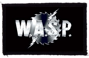 WASP: Logo (9,5 cm x 5 cm) (felvarró)