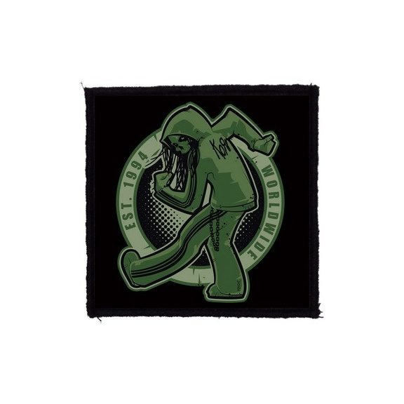 KORN: Zombie (9,5 cm x 9,5 cm) (felvarró) KORN: Zombie (9,5 cm x 9,5 cm) (felvarró)