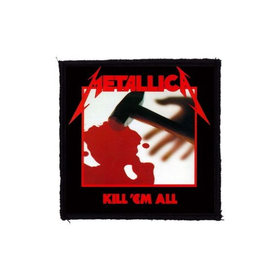 METALLICA: Kill Em All (9,5 cm x 9,5 cm) (felvarró) METALLICA: Kill Em All (9,5 cm x 9,5 cm) (felvarró)