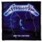 METALLICA: Ride The Lightning (9,5 cm x 9,5 cm) (felvarró)