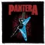 PANTERA: Dime Guitar (9,5 cm x 9,5 cm) (felvarró)
