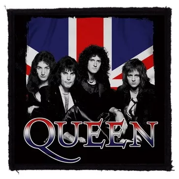 QUEEN: Britain (9,5 cm x 9,5 cm) (felvarró)