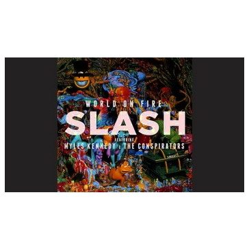 SLASH: World On Fire (2LP, black)