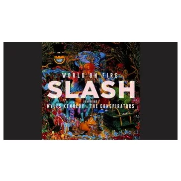 SLASH: World On Fire (2LP, black)