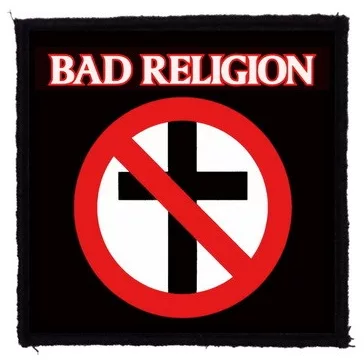 BAD RELIGION: Logo (9,5 cm x 9,5 cm) (felvarró)