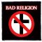 BAD RELIGION: Logo (9,5 cm x 9,5 cm) (felvarró)