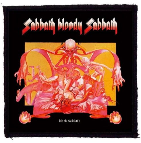 BLACK SABBATH: Bloody Sabbath (9,5 cm x 9,5 cm) (felvarró)