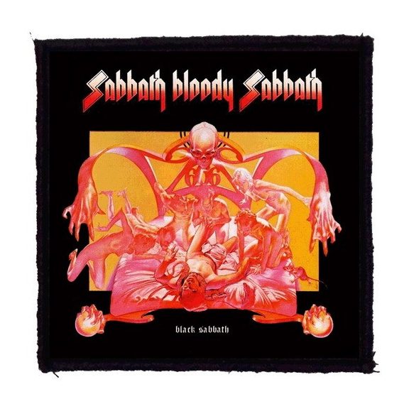 BLACK SABBATH: Bloody Sabbath (9,5 cm x 9,5 cm) (felvarró) BLACK SABBATH: Bloody Sabbath (9,5 cm x 9,5 cm) (felvarró)