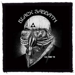   BLACK SABBATH: US Tour '78 (9,5 cm x 9,5 cm) (felvarró)