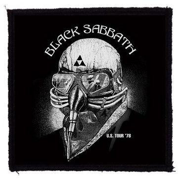   BLACK SABBATH: US Tour '78 (9,5 cm x 9,5 cm) (felvarró)