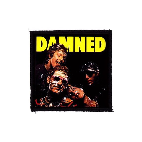 DAMNED: Damned (9,5 cm x 9,5 cm) (felvarró) DAMNED: Damned (9,5 cm x 9,5 cm) (felvarró)