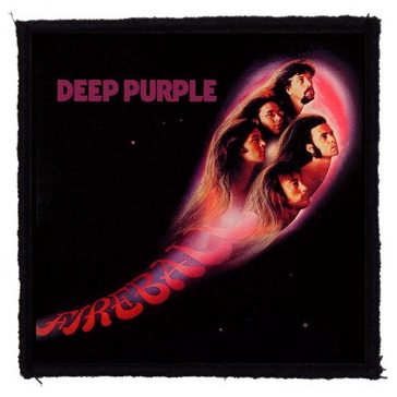 DEEP PURPLE: Fireball (9,5 cm x 9,5 cm) (felvarró)