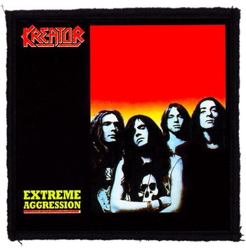 KREATOR: Extreme (9,5 cm x 9,5 cm) (felvarró)