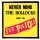 SEX PISTOLS: Never Mind (9,5 cm x 9,5 cm) (felvarró)