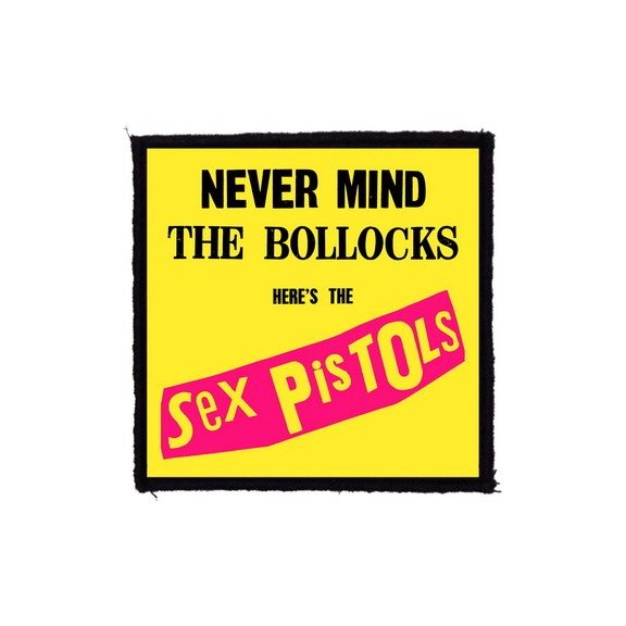 SEX PISTOLS: Never Mind (9,5 cm x 9,5 cm) (felvarró) SEX PISTOLS: Never Mind (9,5 cm x 9,5 cm) (felvarró)