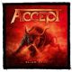 ACCEPT: Blind Rage (9,5 cm x 9,5 cm) (felvarró)