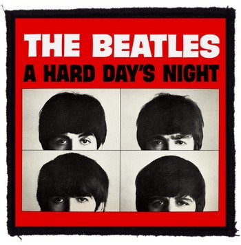 BEATLES: A Hard Days Night (9,5 cm x 9,5 cm) (felvarró)