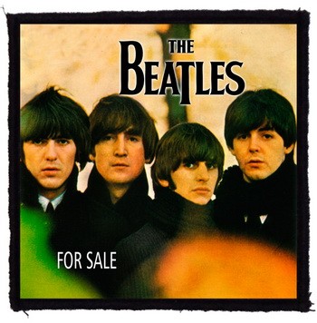 BEATLES: For Sale (9,5 cm x 9,5 cm) (felvarró)