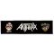 ANTHRAX: Not Superstrip (22 cm x 5 cm) (felvarró)