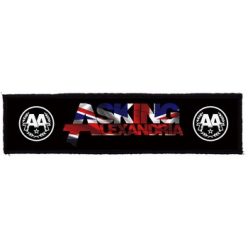   ASKING ALEXANDRIA: Logo Superstrip (22 cm x 5 cm) (felvarró)