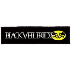   BLACK VEIL BRIDES: Logo Superstrip-(22 cm x 5 cm) (felvarró)