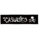 CASUALTIES: Logo Superstrip (22 cm x 5 cm) (felvarró)