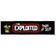 EXPLOITED: Logo Punks Not Dead Superstrip (22 cm x 5 cm) (felvarró)