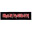 IRON MAIDEN: Logo Superstrip (22 cm x 5 cm) (felvarró)