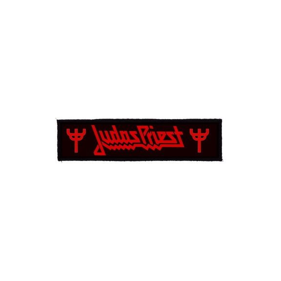 JUDAS PRIEST: Logo Superstrip (22 cm x 5 cm) (felvarró) JUDAS PRIEST: Logo Superstrip (22 cm x 5 cm) (felvarró)