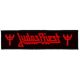 JUDAS PRIEST: Logo Superstrip (22 cm x 5 cm) (felvarró)