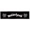 MOTORHEAD: Logo Superstrip (22 cm x 5 cm) (felvarró)