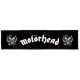 MOTORHEAD: Logo Superstrip (22 cm x 5 cm) (felvarró)