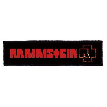 RAMMSTEIN: Logo Superstrip (22 cm x 5 cm) (felvarró)