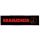 RAMMSTEIN: Logo Superstrip (22 cm x 5 cm) (felvarró)