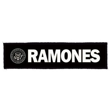 RAMONES: Logo Superstrip (22 cm x 5 cm) (felvarró)
